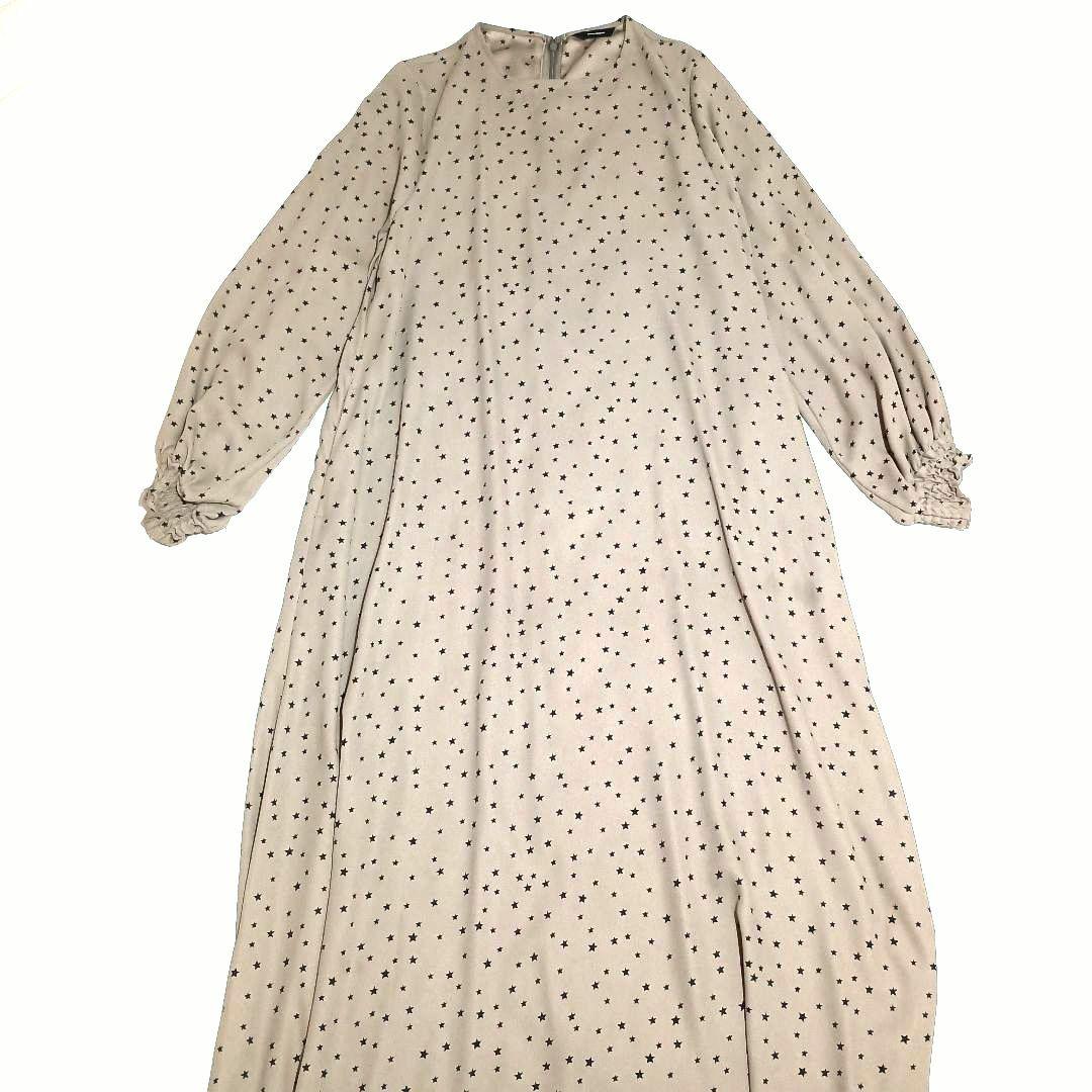 美品 ジャーナルスタンダード スタープリント マキシワンピース 定価20900円 — image 4
