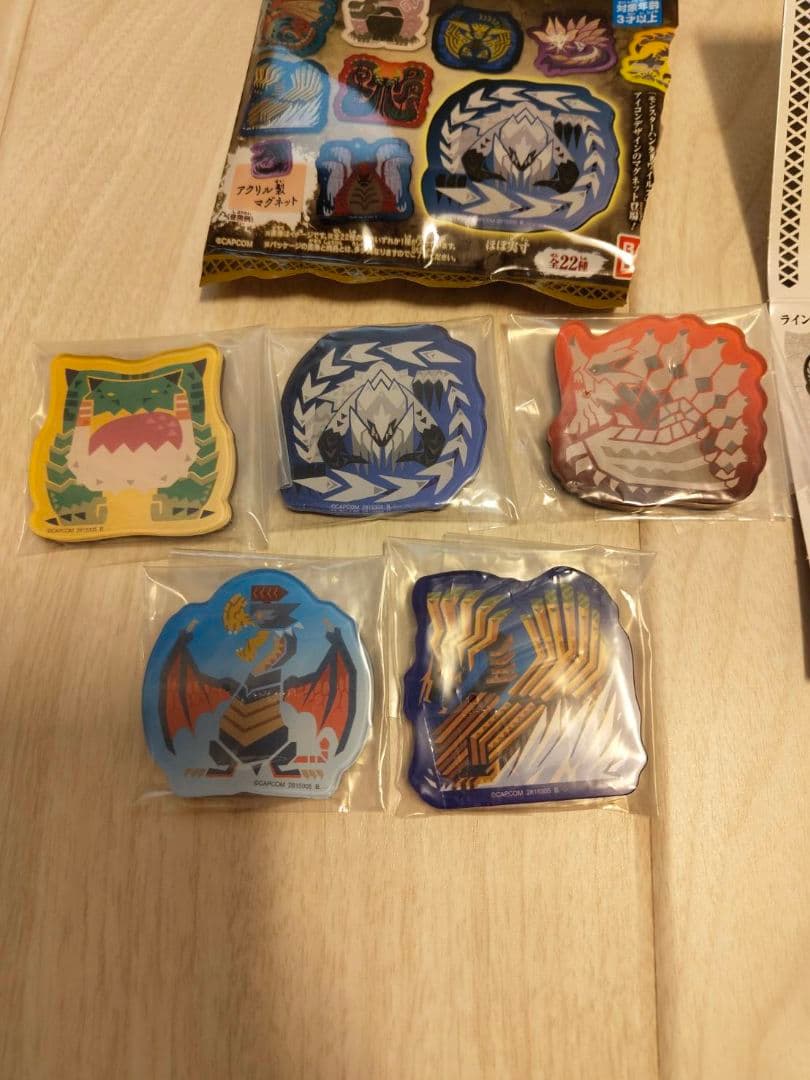 モンスターハンターワイルズ　キャラマグネッツ　5点セット — image 2