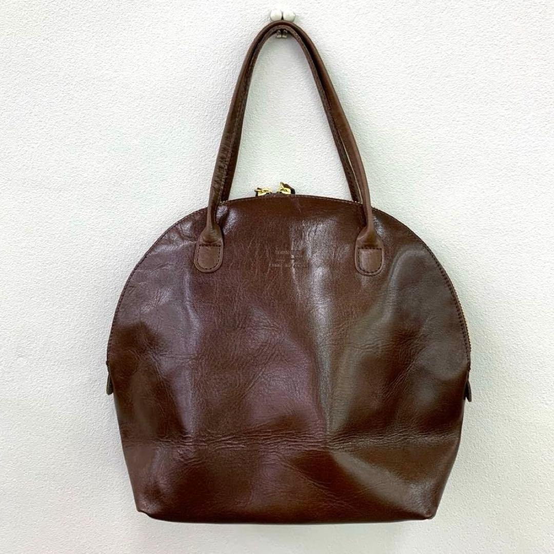 【M70】TIDEWAY タイドウェイ LIGHT LEATHER ハンドバッグ — image 2