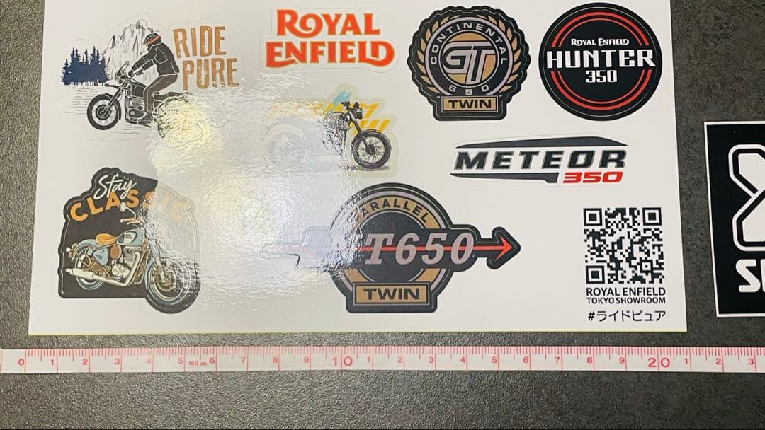 Royal Enfield ステッカーセット SHOEIロゴ付 — image 5