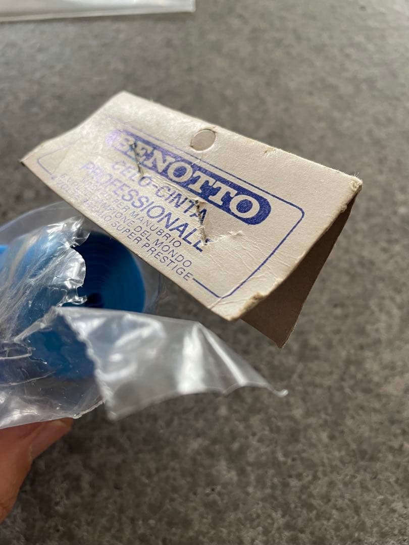 Benotto ベノット バーテープ ビニール シャイニー 水色 白 — image 3