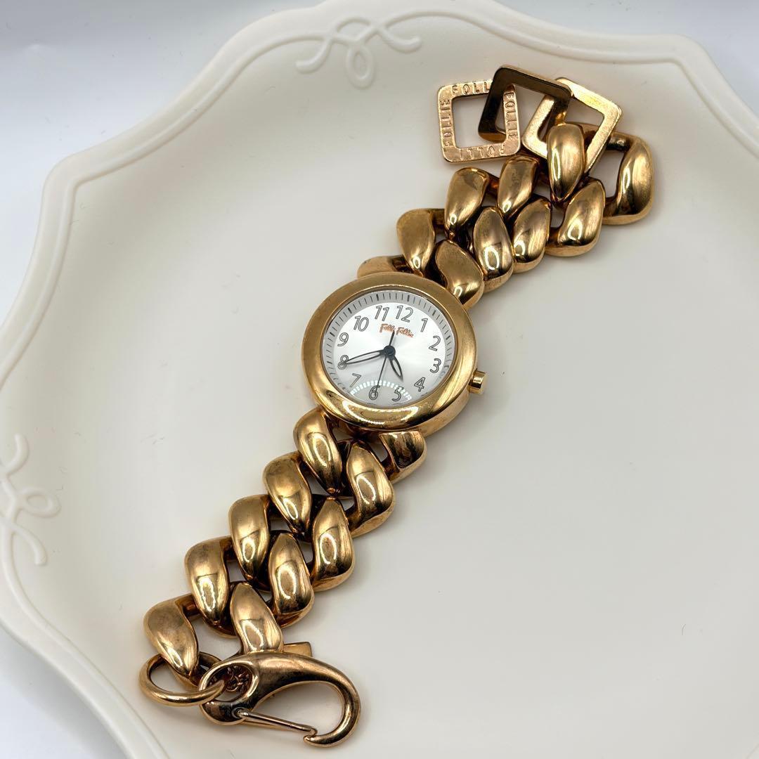 【美品・箱付】フォリフォリ 腕時計 ブレスレットウォッチ WF7R025BP — image 2