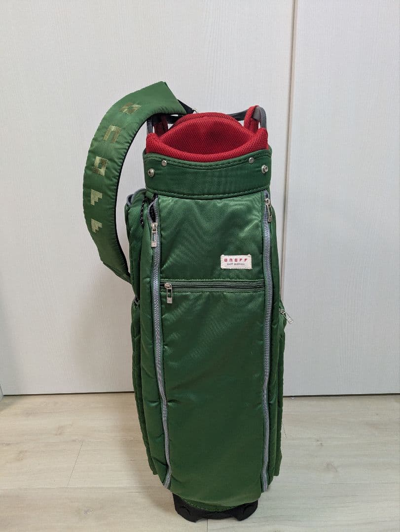 ONOFF オノフ ゴルフキャディバッグ グリーン — image 2