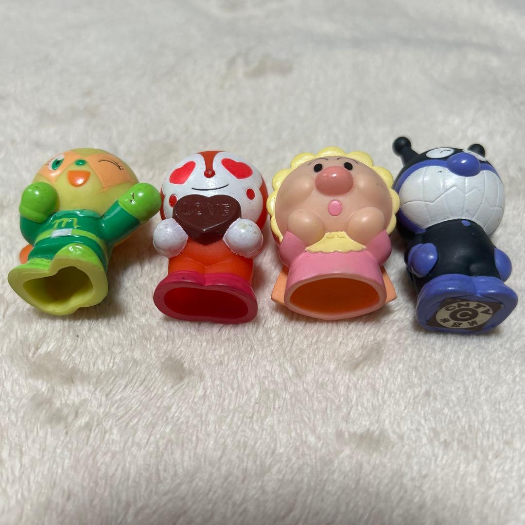 アンパンマン　指人形　ソフビ — image 2