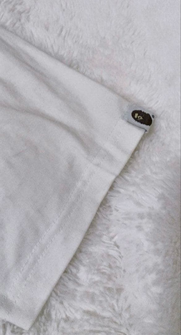 A BATHING APE Tシャツ ピンクカモ ロゴ — image 3