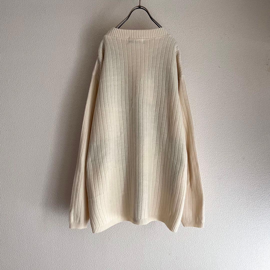古着 “KOMAN SPORT” Knit / パッチワーク ニット — image 3