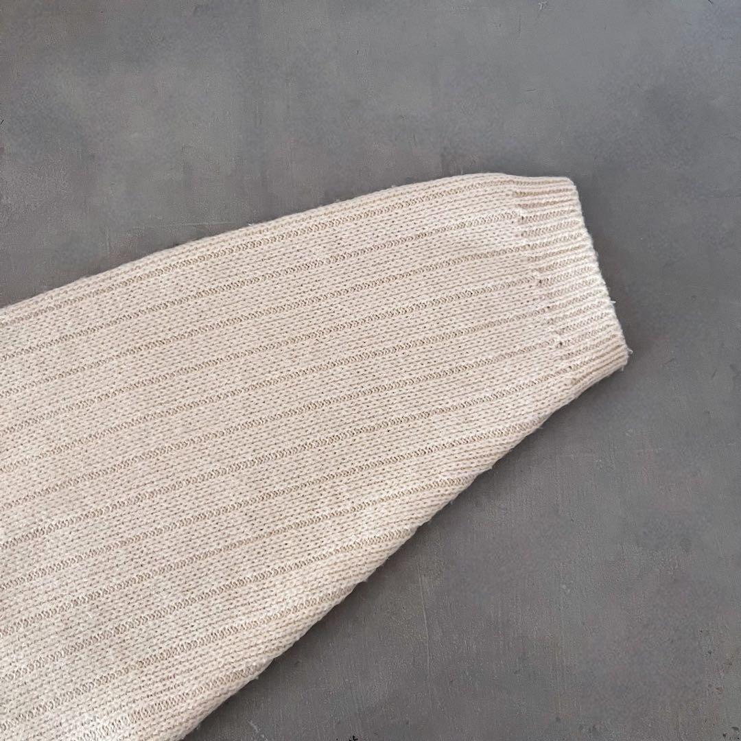 古着 “KOMAN SPORT” Knit / パッチワーク ニット — image 5