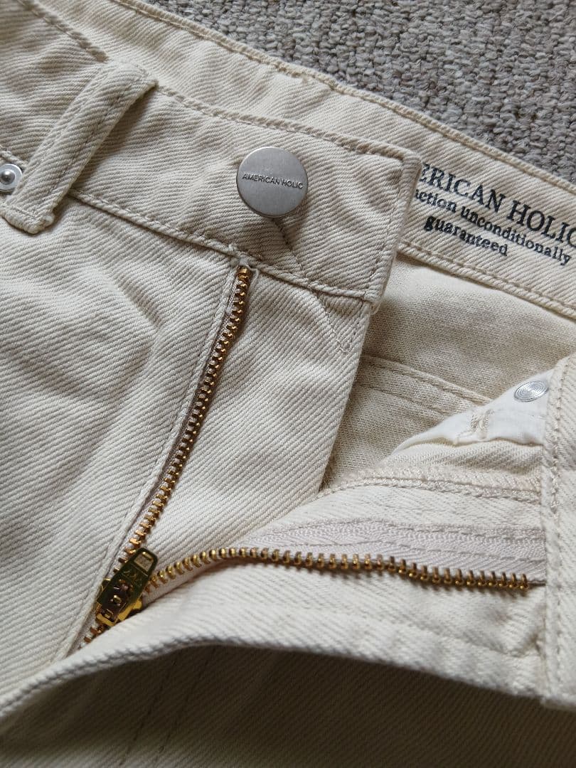 AMERICAN HOLIC カジュアルパンツ アイボリー Mサイズ — image 3