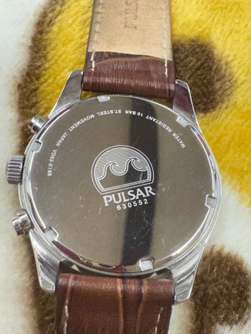PULSAR クロノグラフ 100M腕時計 メンズ — image 2