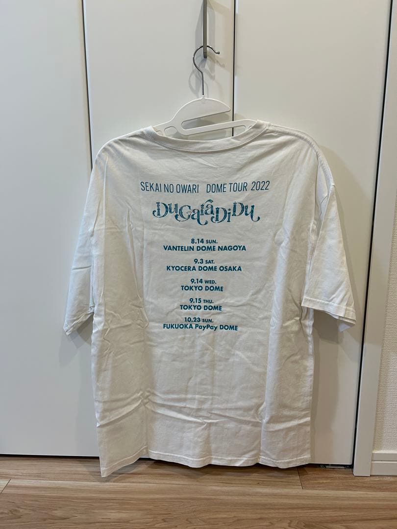 SEKAI NO OWARI「Du Gara Di Du」Tシャツ (ホワイト) — image 2