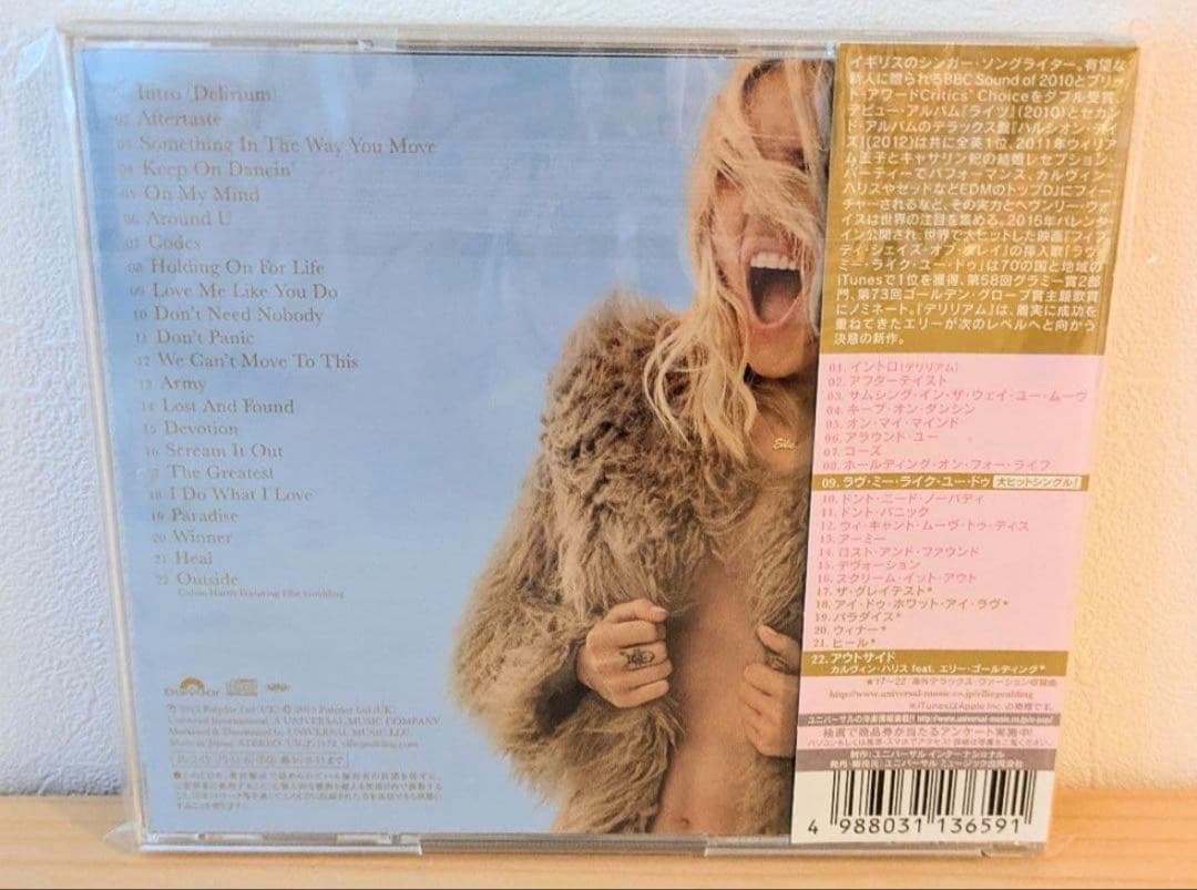 【国内盤・帯付き】Ellie Goulding Delirium CD 人気盤 — image 2