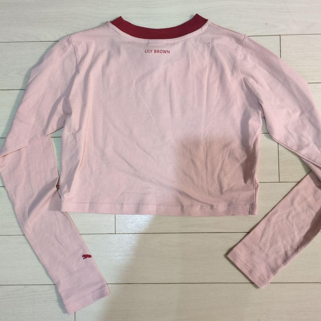 新品未使用品　LILY BROWN　PUMAコラボ　ロンT — image 4