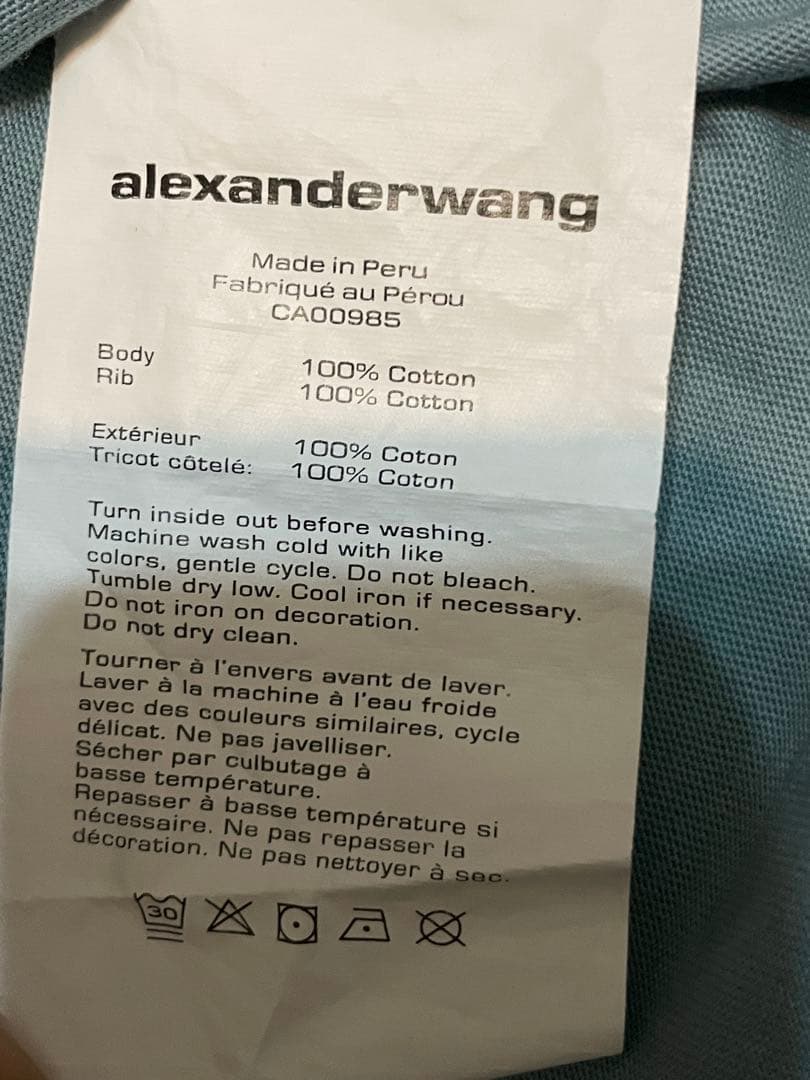 アレキサンダーワンalexanderwang半袖Tシャツ XS 大き目 — image 4