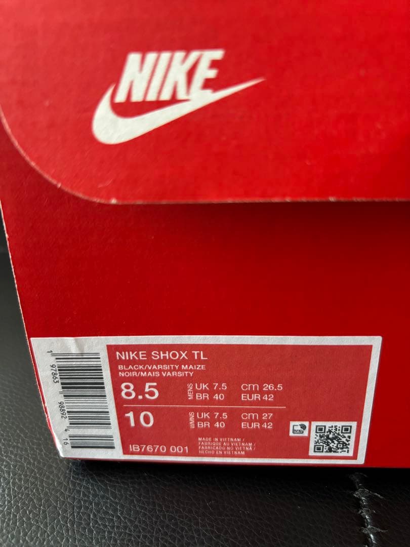 【新品】NIKE SHOX TL 26.5cm — image 4