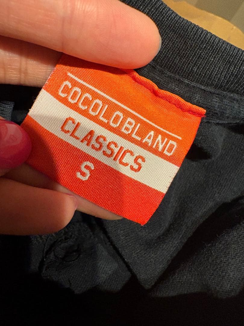 COCOLO BLAND Tシャツ ブラック Sサイズ — image 2
