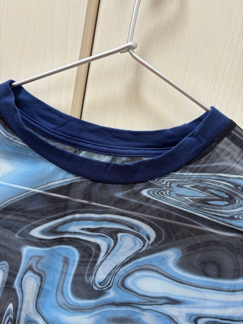 Skein マーブル模様　シアーTシャツ — image 2