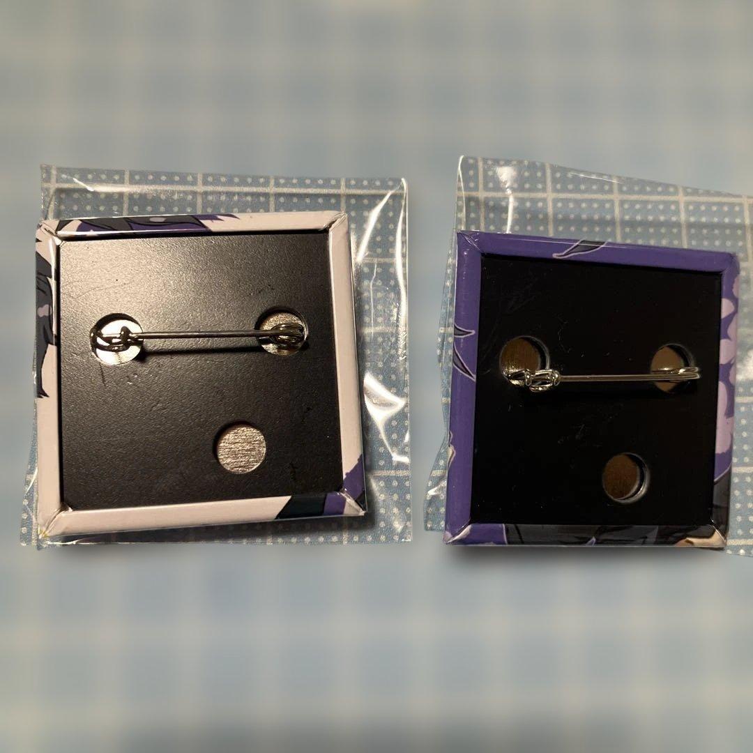 ツキウタ　睦月始　スクエア　缶バッジ　2点 — image 2