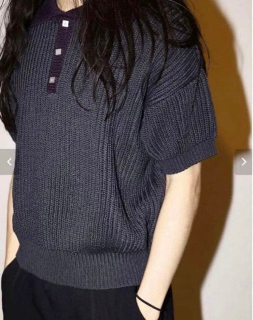 Omar Afridi 22ss ニットポロ — image 2