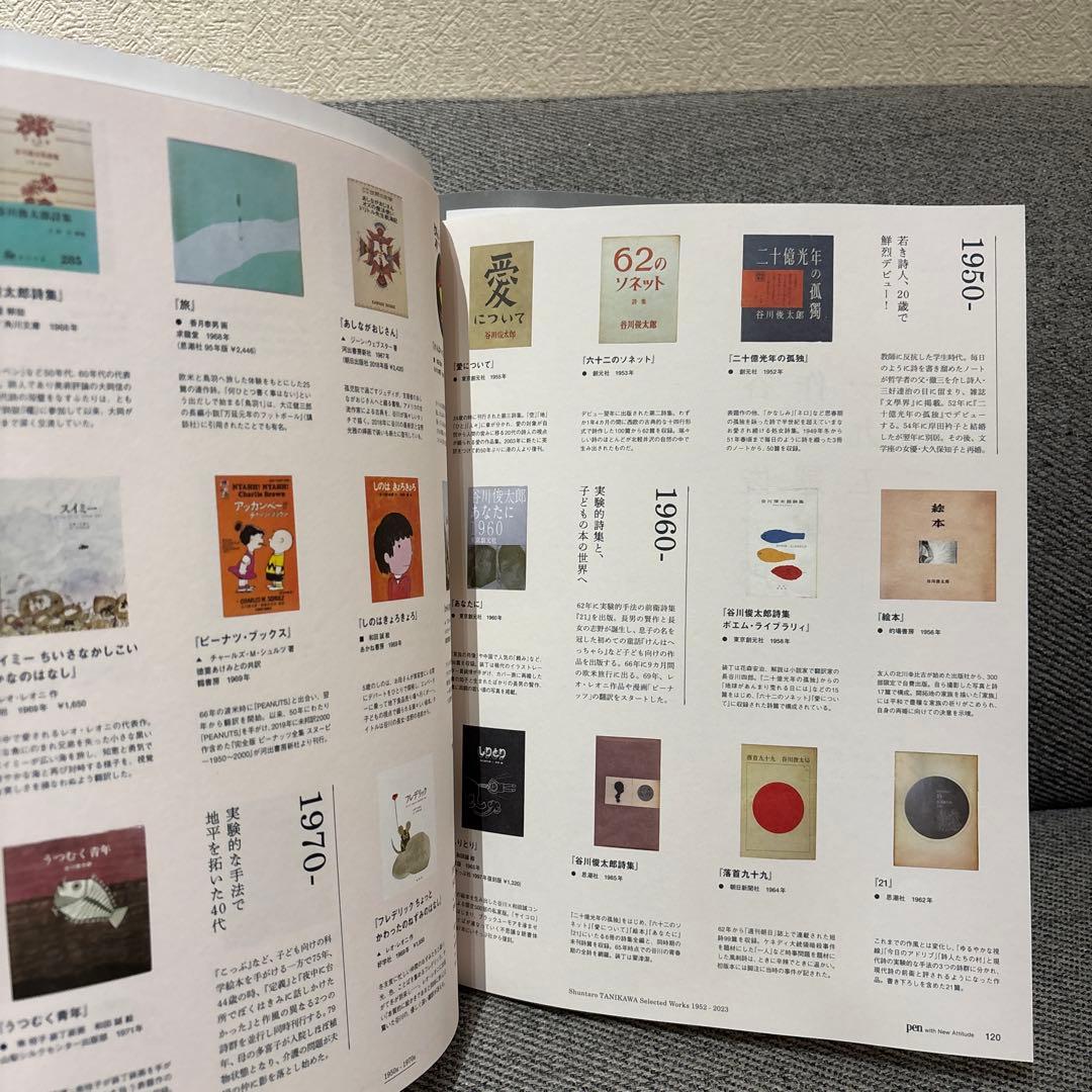 Pen(ペン)2023年7月号［特集：みんなの谷川俊太郎／綴じ込み付録付 — image 4