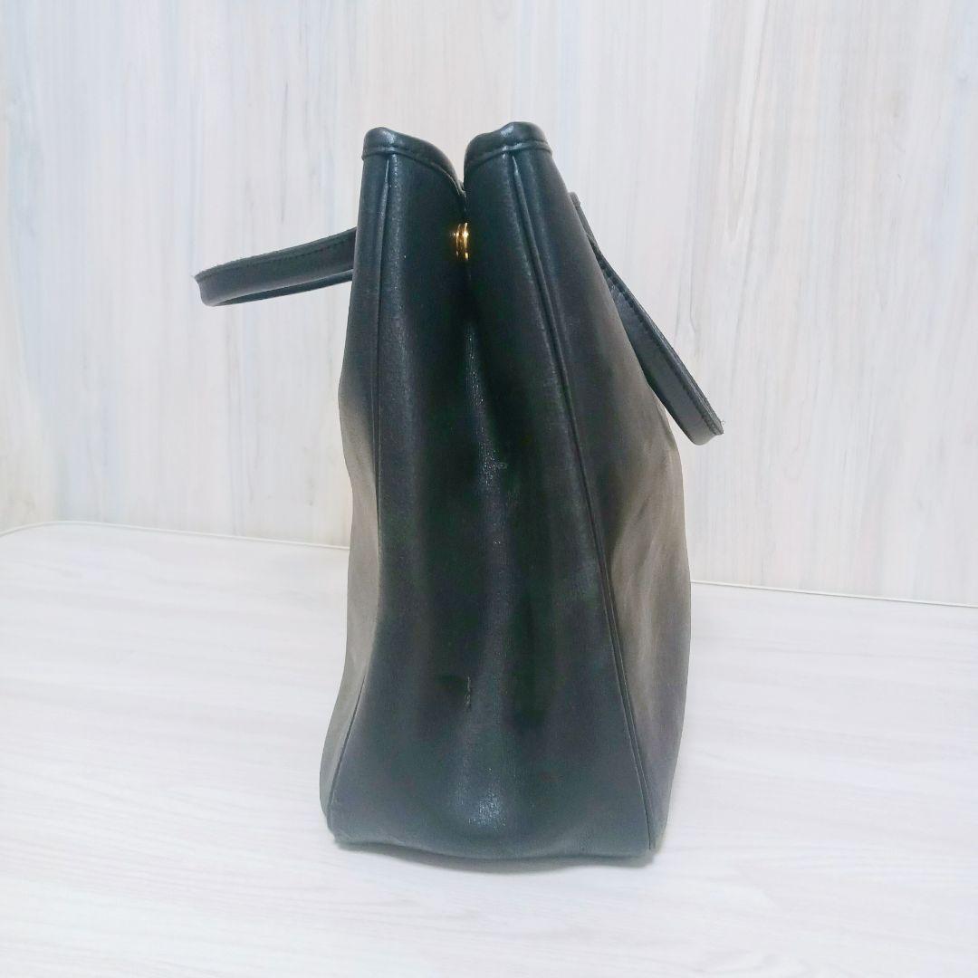 ロンシャン LONGCHAMP ロゾ ハンドバッグ レザー 本革 黒 ブラック — image 4