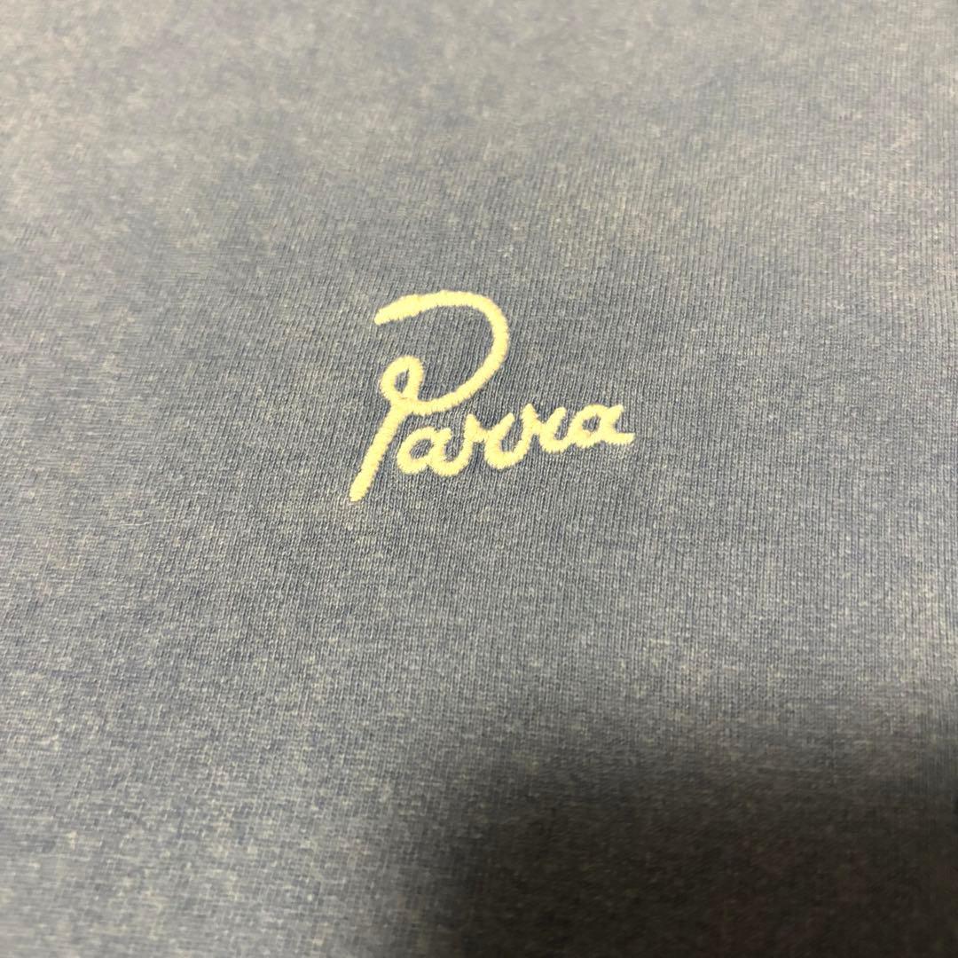 Parra Tシャツ ブルー 刺繍ロゴ — image 3