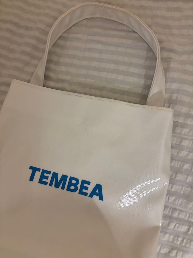 TEMBEA BAGUETTE TOTE MINI ホワイト ブルー — image 4