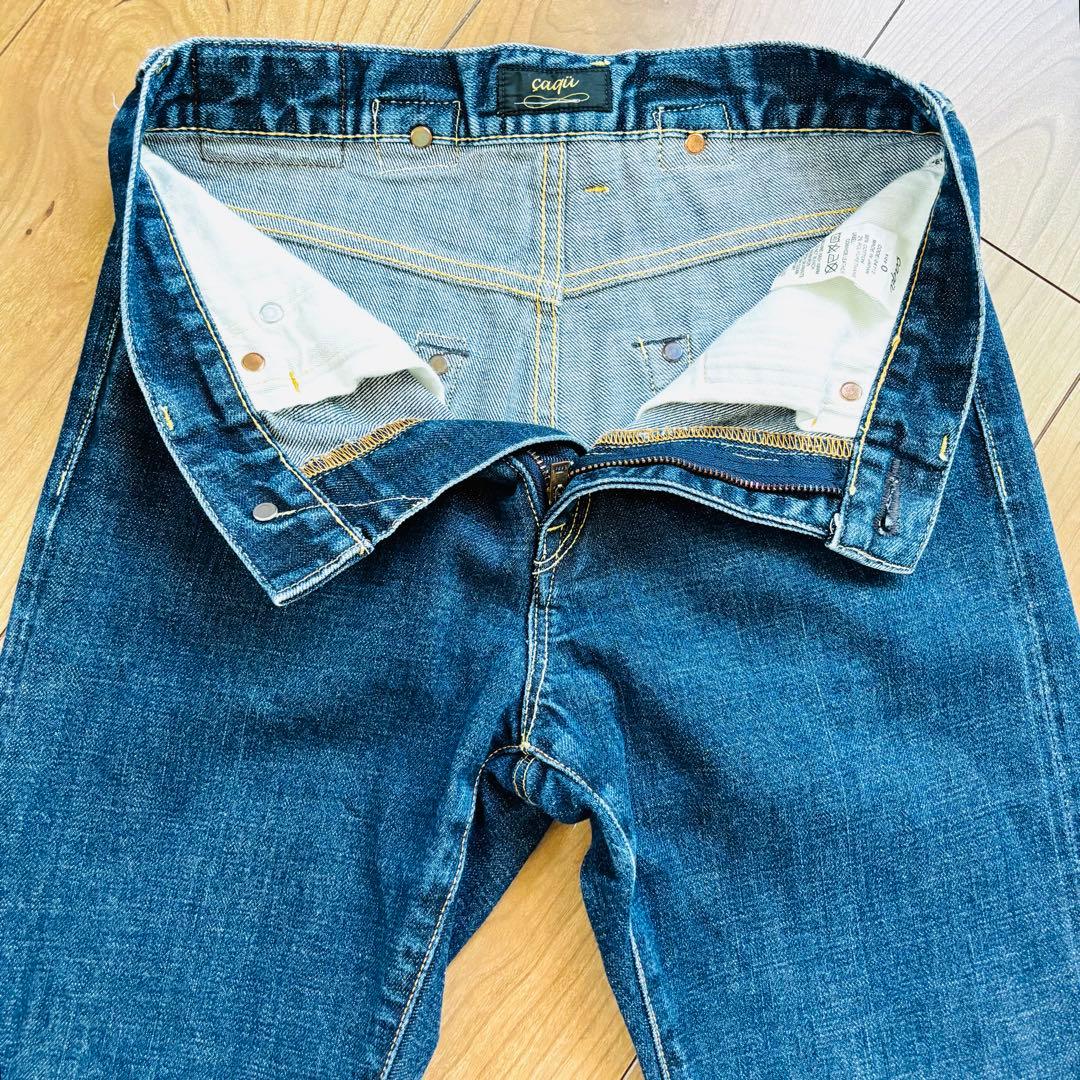美品✨caqu サキュウ モダンクラシックデニム 日本製 赤耳 S — image 5