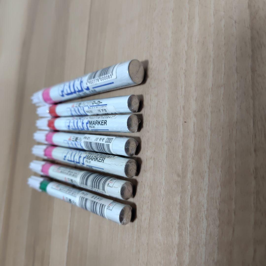 三菱 PX-20 ,21 マーカー 6本セット 新品　未開封 — image 4