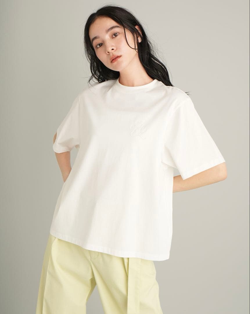 【新品未使用】ミラオーウェン　接触冷感　ハイラインモノグラムＴシャツ — image 2