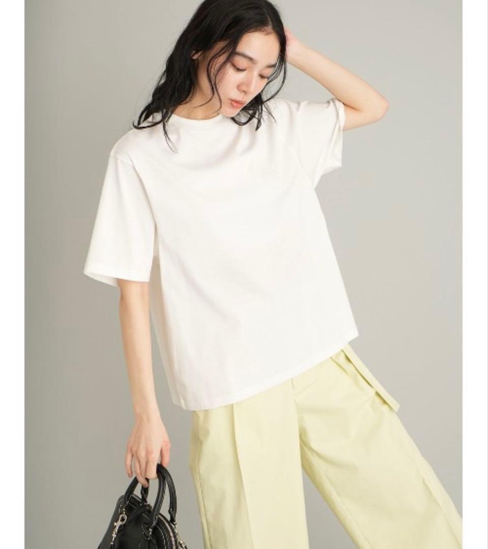 【新品未使用】ミラオーウェン　接触冷感　ハイラインモノグラムＴシャツ — image 3