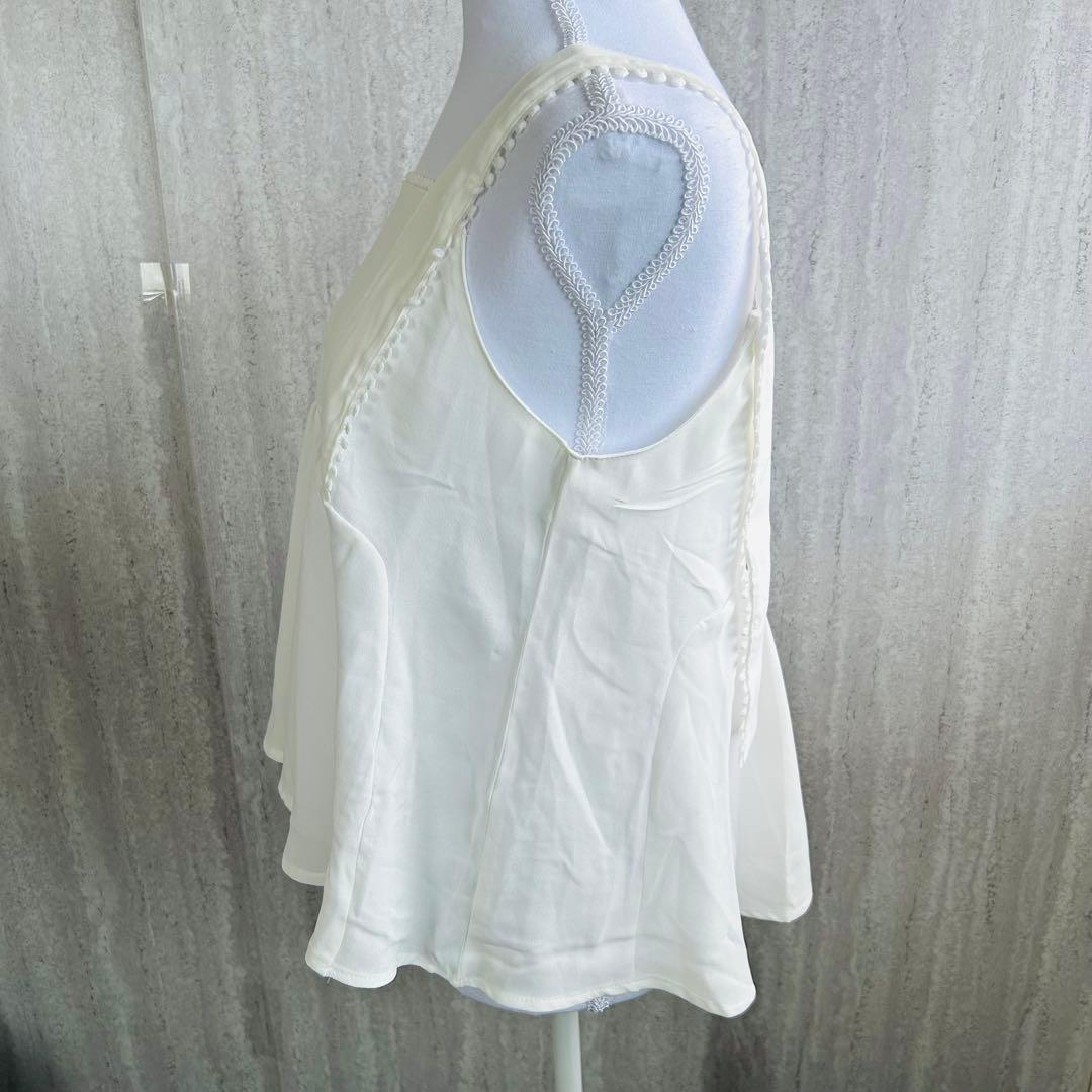 美品 O's no brand style ポンポンレース キャミソール F — image 5
