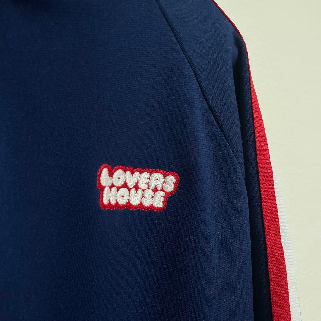 レア 当時物　LOVERS HOUSE ジャージ　ネイビー　Mサイズ　Y2K — image 2