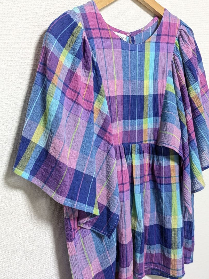 ポキプシー　薄手のコットンクレープ生地　 トップス　pokipcee　新品未使用 — image 4