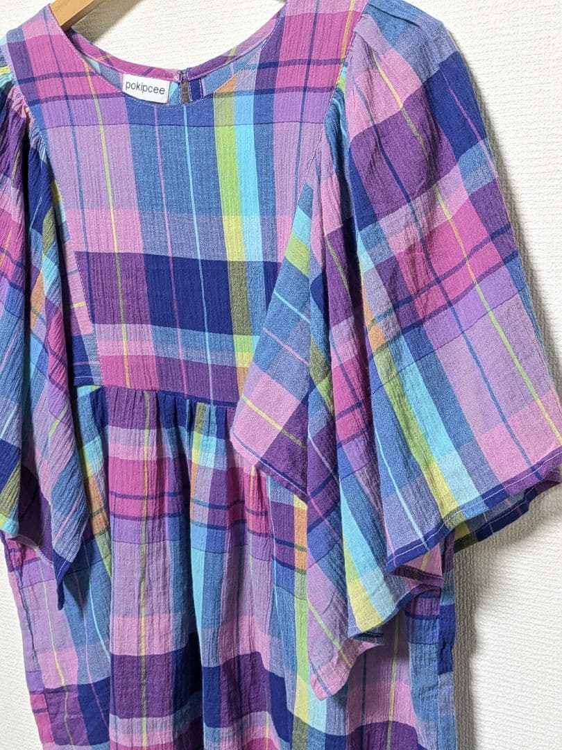 ポキプシー　薄手のコットンクレープ生地　 トップス　pokipcee　新品未使用 — image 5