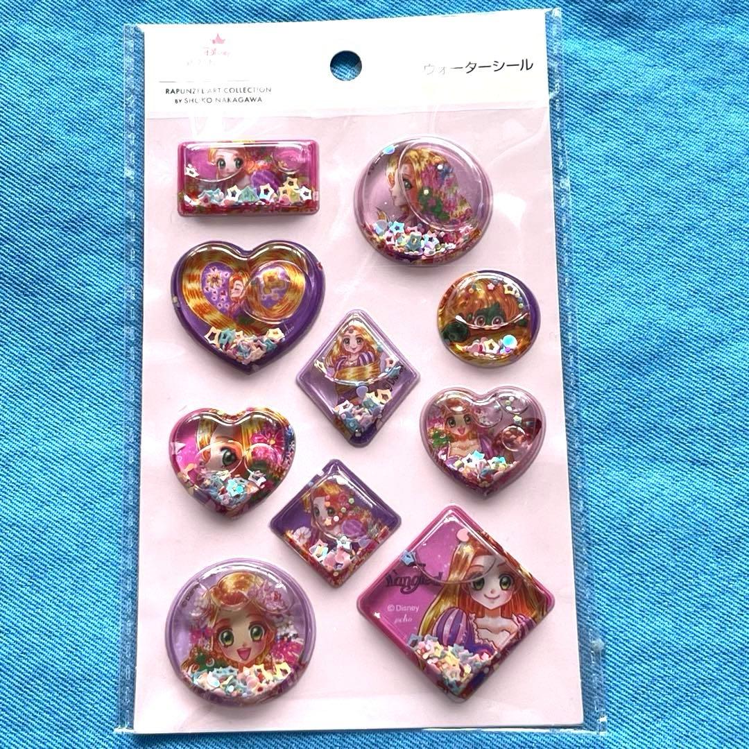 【F】ラプンツェル❤️ウォーターシール　中川翔子【品薄】立体　ディズニー　カプセル — image 2