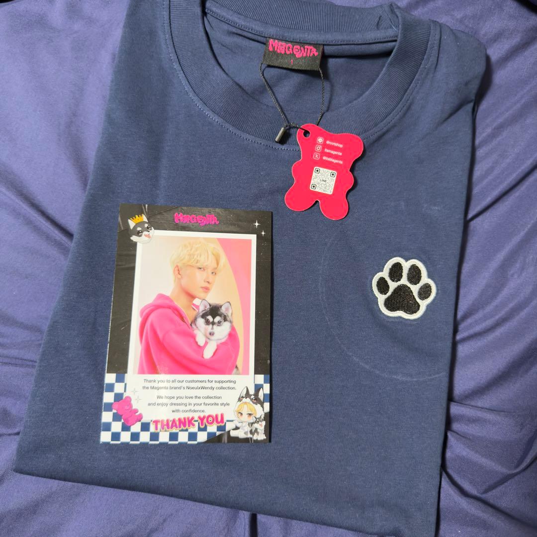 Magenta Tシャツ ネイビー Noeul — image 2