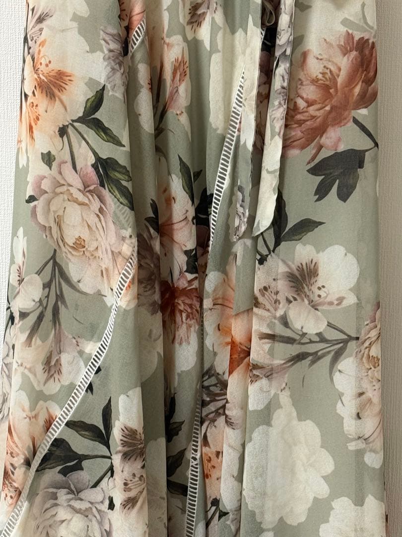SARA 花柄 キャミワンピース ロング丈 — image 2