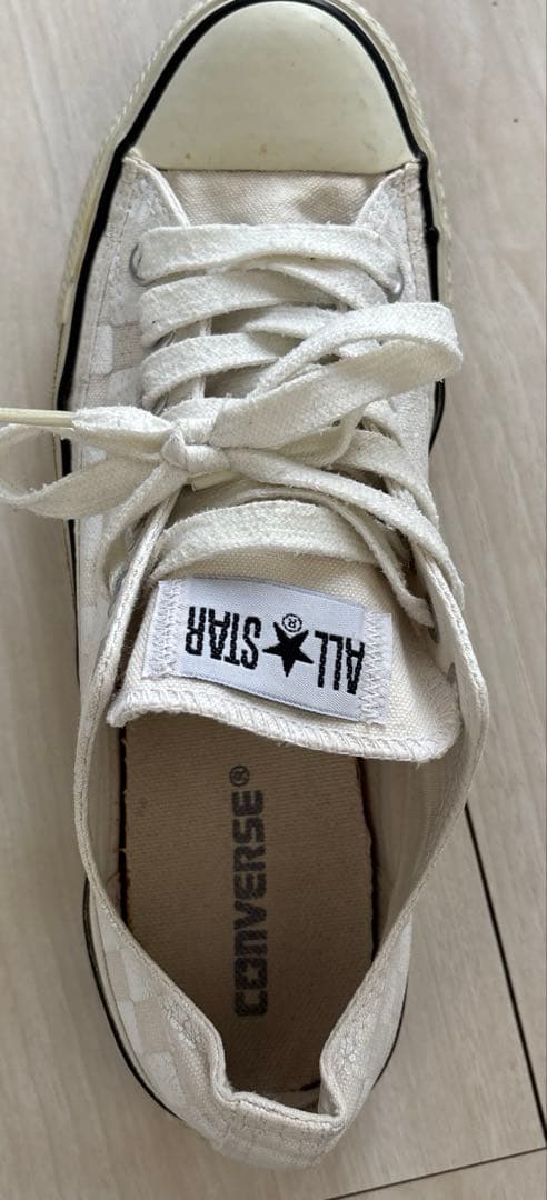 Converse All Star ローカット チェック柄 スニーカー — image 2