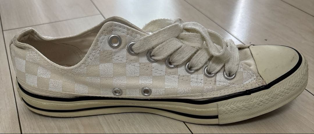 Converse All Star ローカット チェック柄 スニーカー — image 4