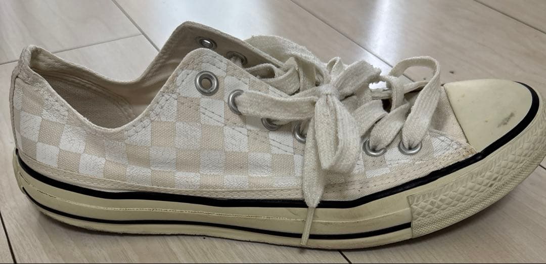 Converse All Star ローカット チェック柄 スニーカー — image 5