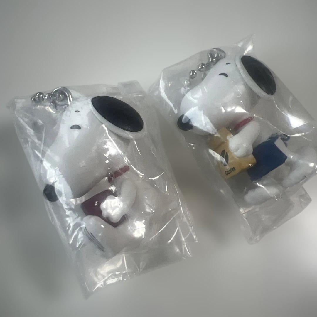 【匿名】PEANUTS コーヒースタンドスタイル フィギュアマスコット 2種 — image 4