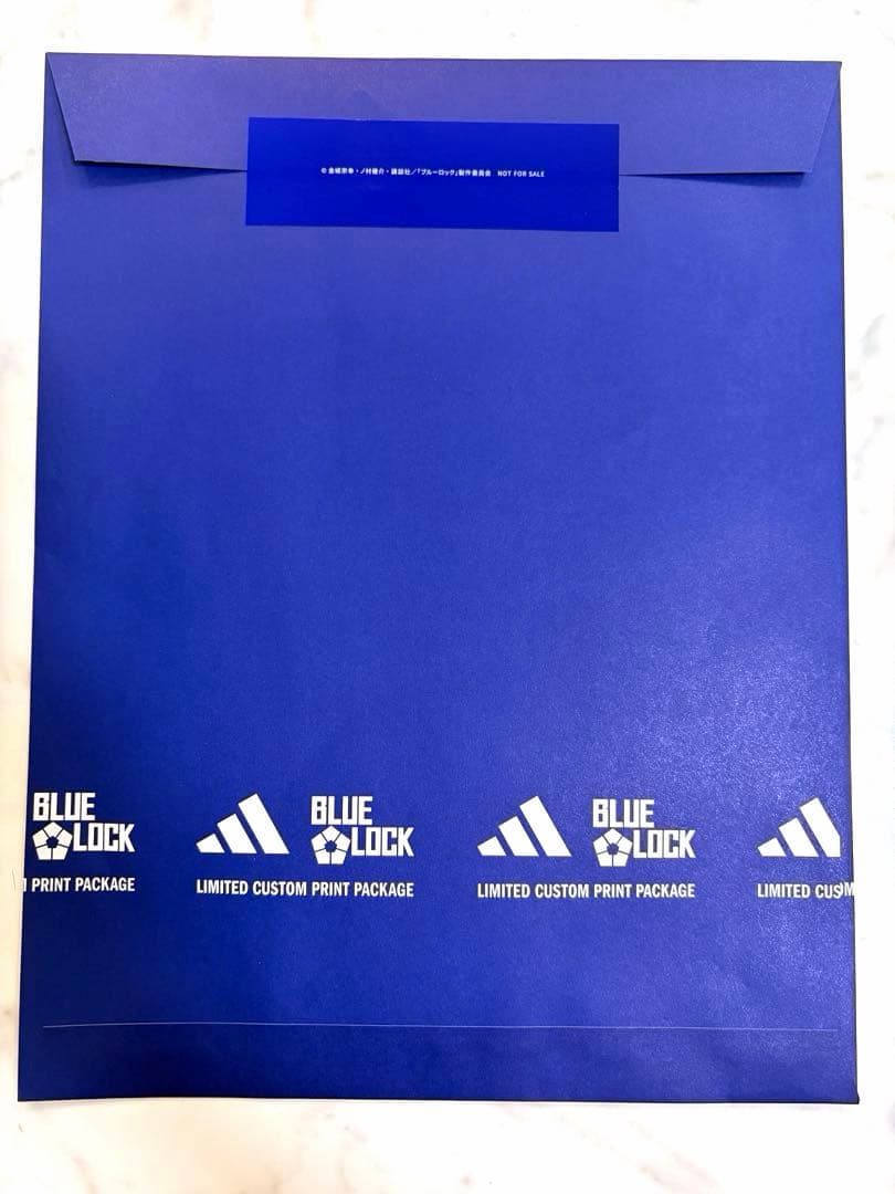 ブルーロック　アディダス　adidas圧着シート　ノベルティ未開封　新品 — image 2