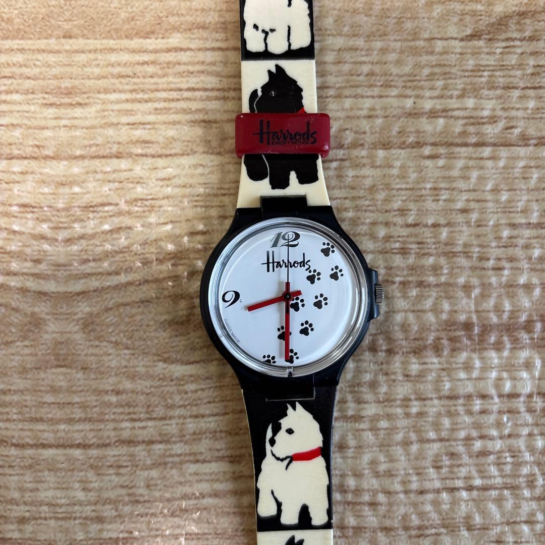 Harrods 犬柄 腕時計 ジャンク品　ヴィンテージ — image 2