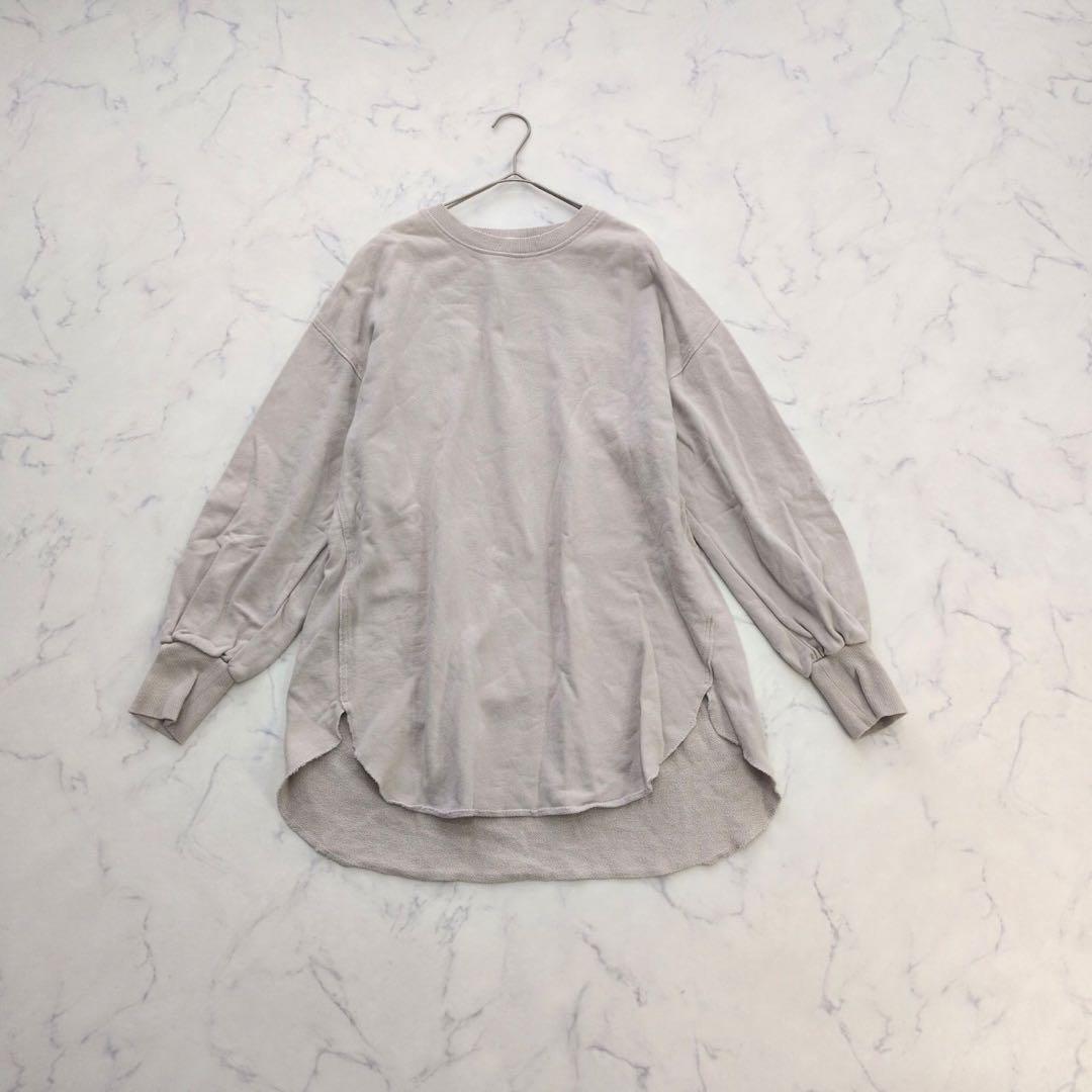 ニコアンド/トレーナー/カットソー/コットン100/Fサイズ — image 2