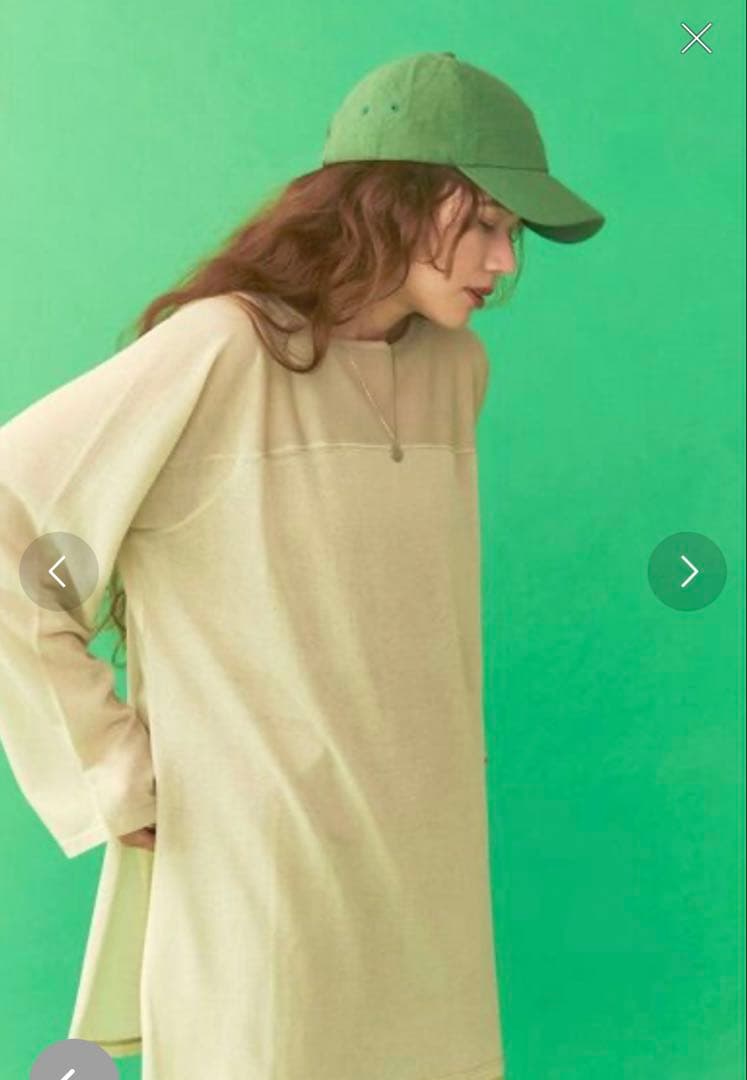 ungrid 長袖 カットソー 黄色 — image 3
