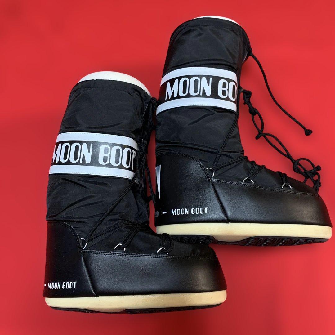 MOON BOOT アイコンナイロンムーンブーツ ブラック — image 2