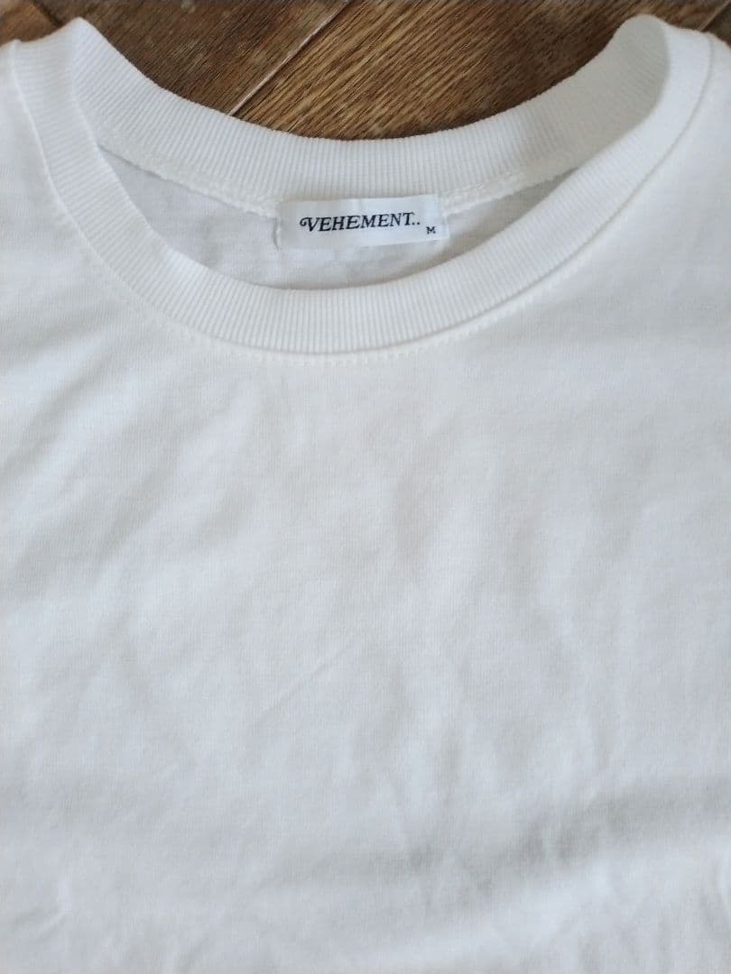 VEHEMENT.. レディース半袖Tシャツ ホワイト Mサイズ — image 3