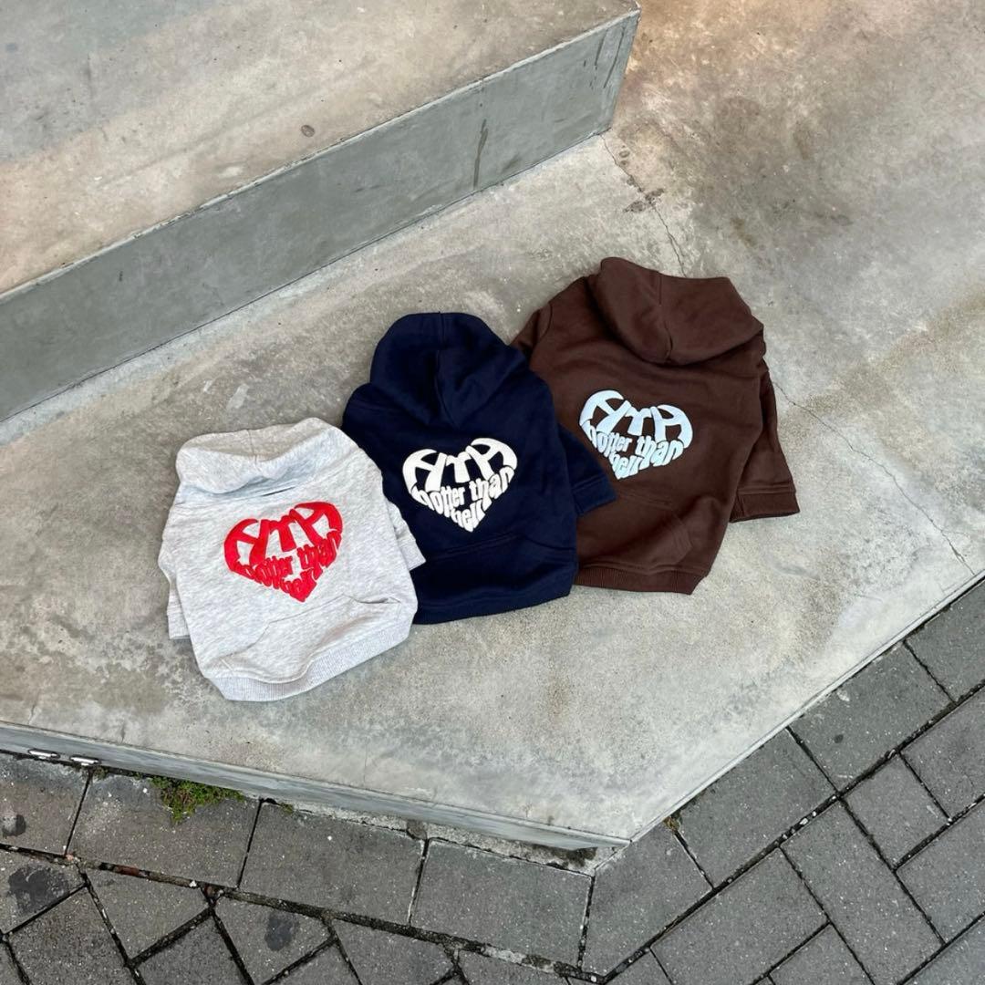 HTH ペットウェア heart logo hoodie — image 4