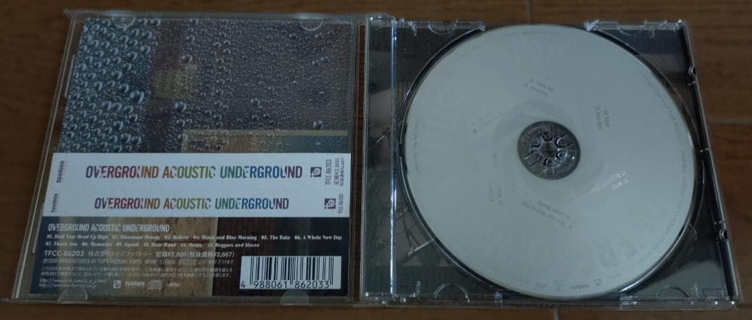 OVERGROUND　ACOUSTIC UNDERGROUND アルバム　1枚 — image 3