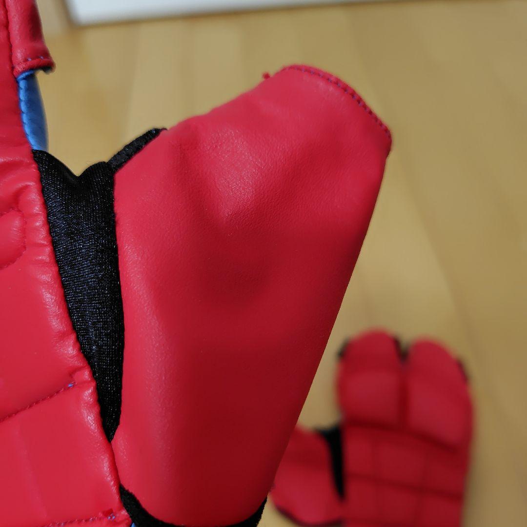 空手 防具 MIZUNO 拳サポ ２組 セット Ｍサイズ 赤 青 リバーシブル — image 4